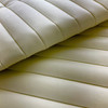 Seaquest Roll N Pleat | Oyster Off White | PSQ-020 | PLEATED MARINE VINYL Fabric | SUN + SALT PROOF | 54 wide | By the Yard